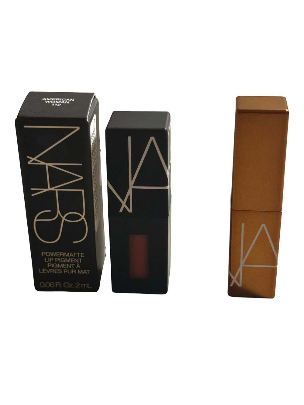 NARS Lip Set: Powermatte American Woman & Laguna Afterglow Lip Balm